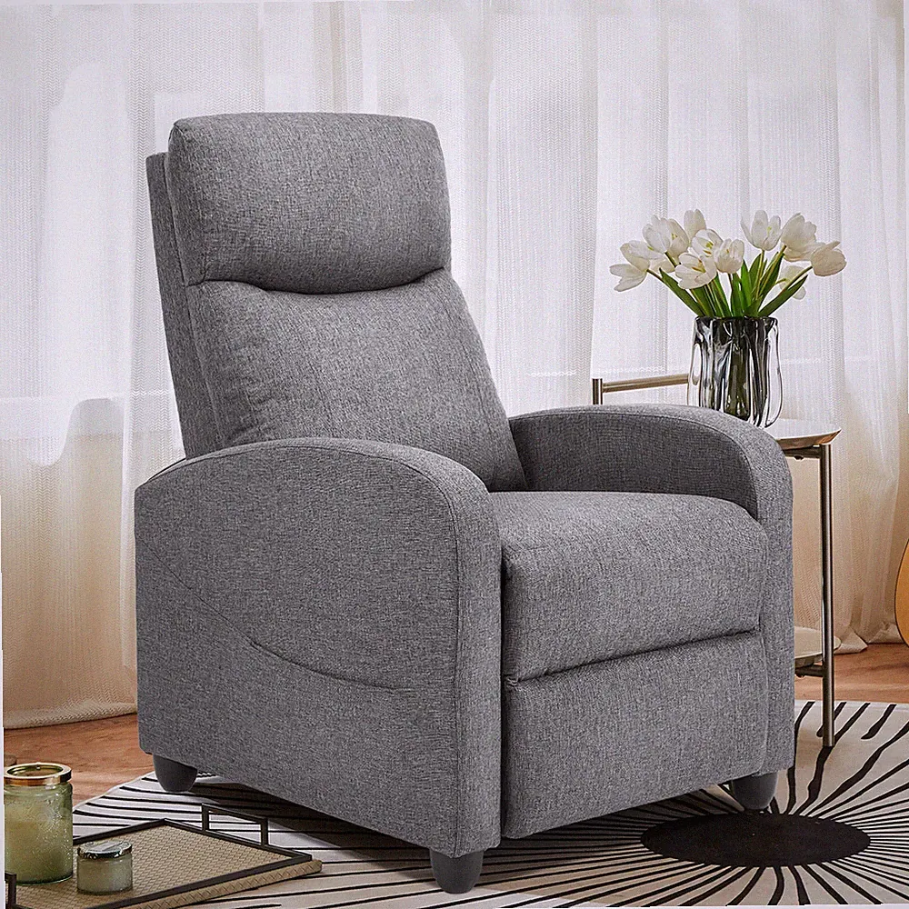 Adjustable Massage Recliner Chair for Home Theater Seating, with Lumbar Support