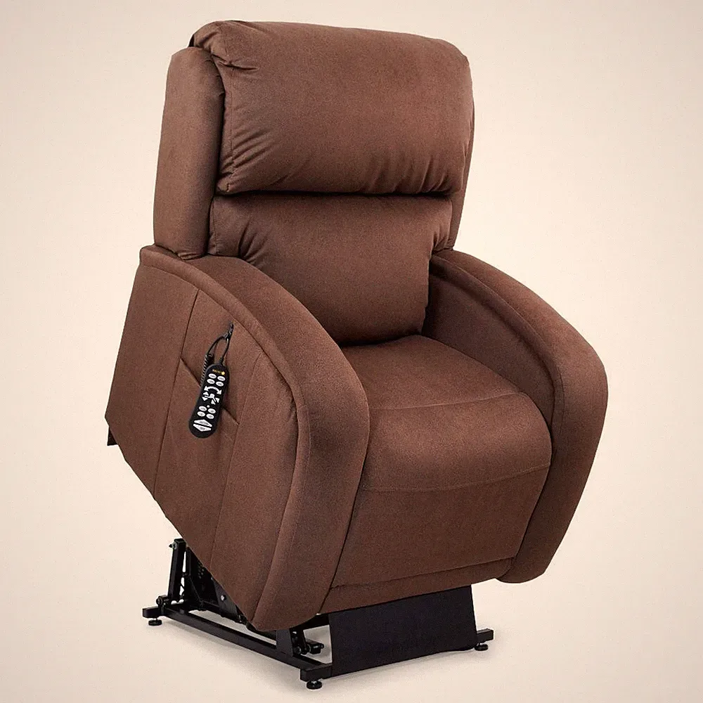 Golden Technologies PR761-MLA EZ Sleeper Twilight Lift Chair Recliner Hazelnut