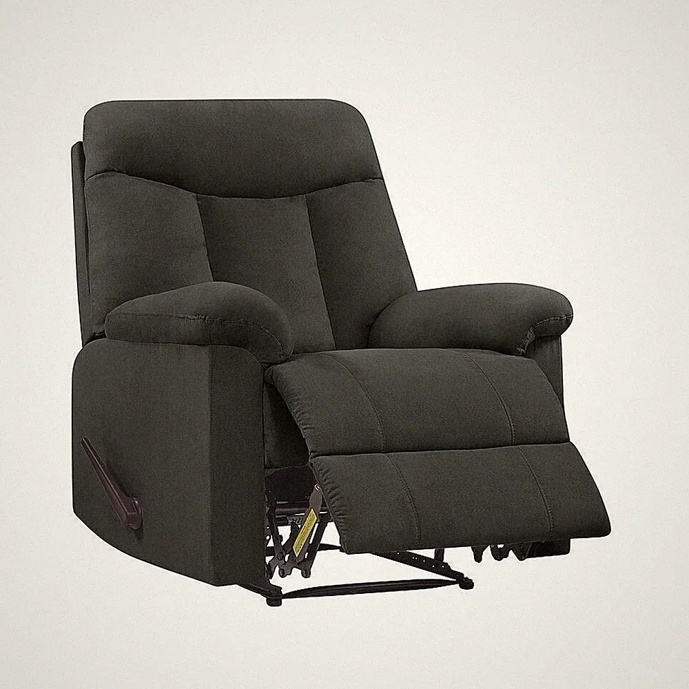 ProLounger - Lamarc Microfiber Wall Hugger Recliner - Gray